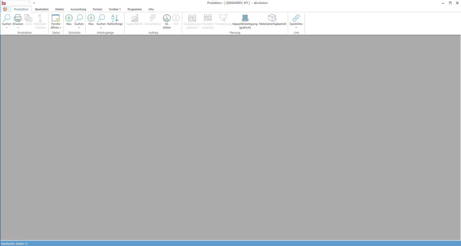 eEvolution ERP – Wie funktioniert „Produktion einlagern“ in eEvolution? – Schritt 1
