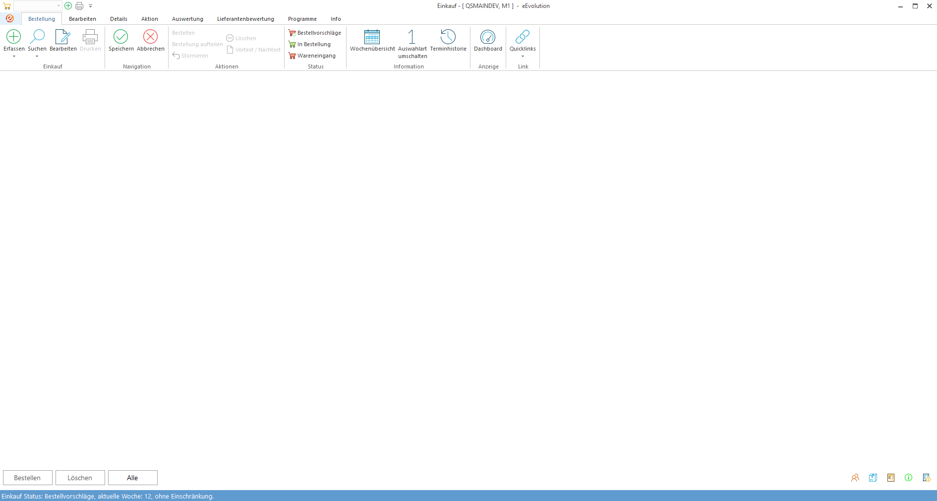eEvolution ERP – Wie funktioniert „Anpassbarer Ribbon“ in eEvolution? – Schritt 1