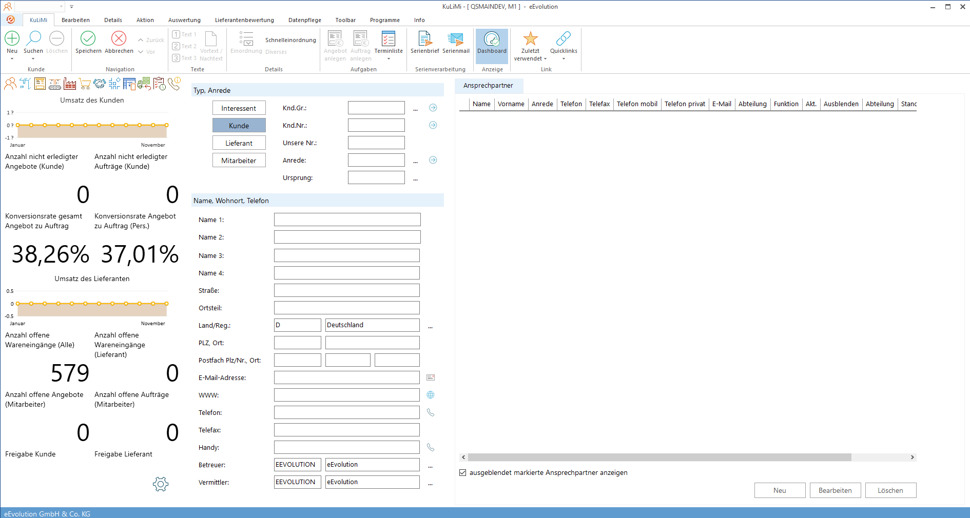 eEvolution ERP – Wie funktioniert „Freigabe in KuLiMi“ in eEvolution? – Schritt 1