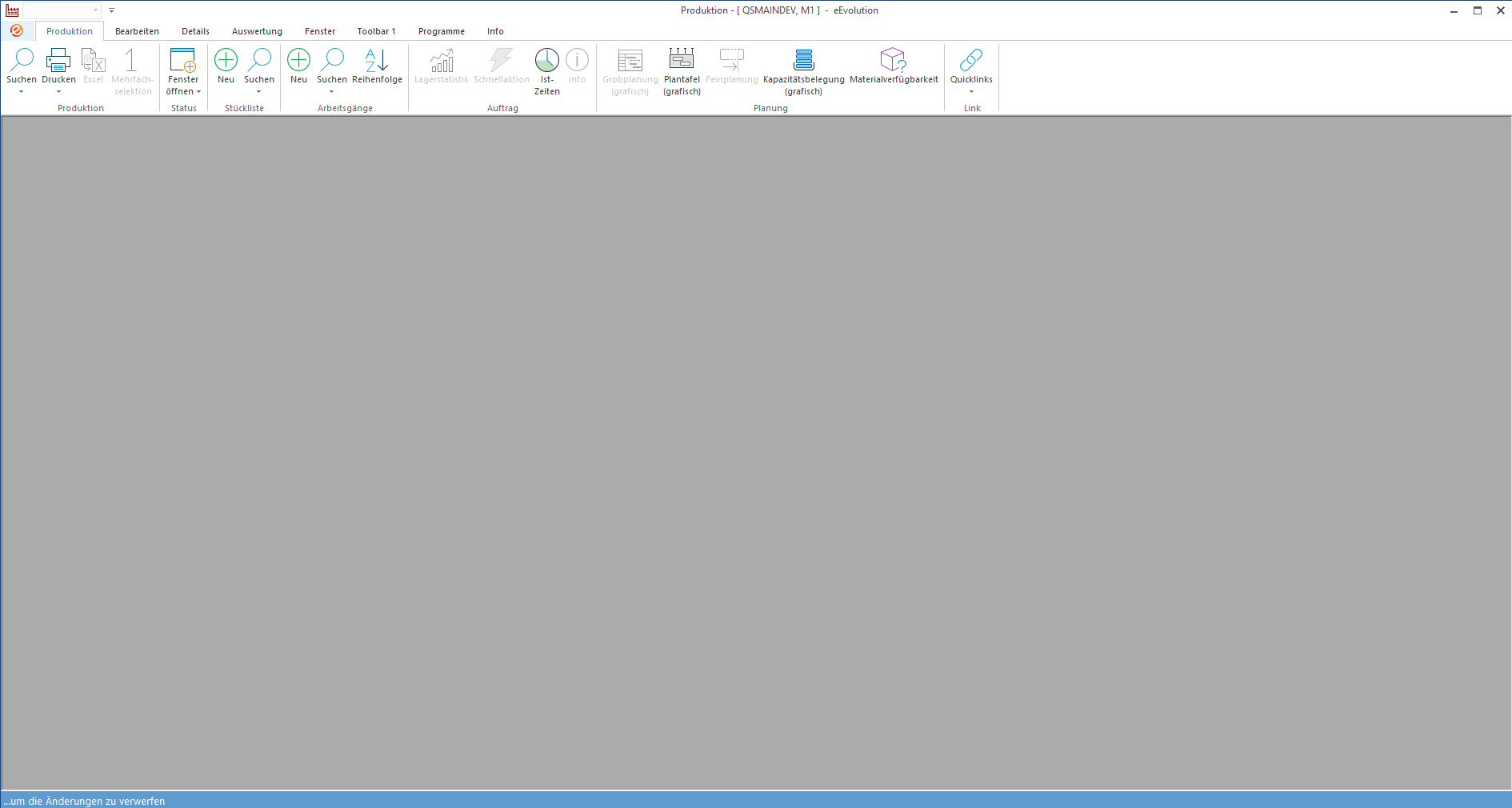 eEvolution ERP – Wie funktioniert „Optionsfelder in der Produktion“ in eEvolution? – Schritt 1
